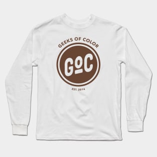 Chocolate Geek of Color Long Sleeve T-Shirt